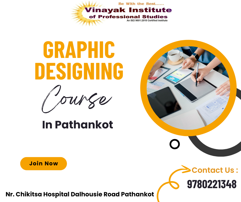 Graphic Designing course Pathankot